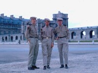1965, Vincennes. Behm Jean-Jacques, Fournet Bernard, Poirier Robert.