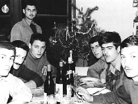 Réveillon 1961 : X, Bourquart (Sabre), Mézière (400m, debout), Poliakov (Disque), Margaritis, Collet, Feret