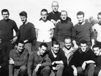 Haut : Delaune, , michel, Delecourt, Brière, , Ruefli. En bas : Pinon, Bodin, Durand, Broutet, Leyat, . .